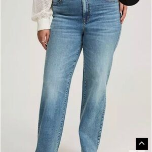 Torrid 90s high rise straight jeans